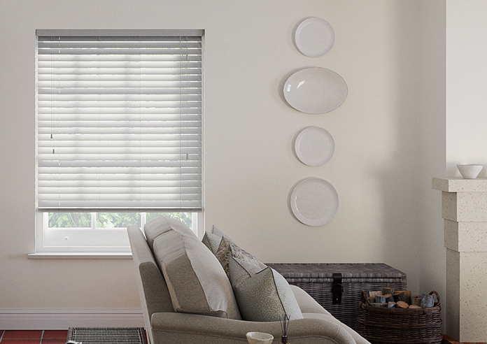 Ecowood, Blizzard Grey Satin - Venetian Blind - Image 3